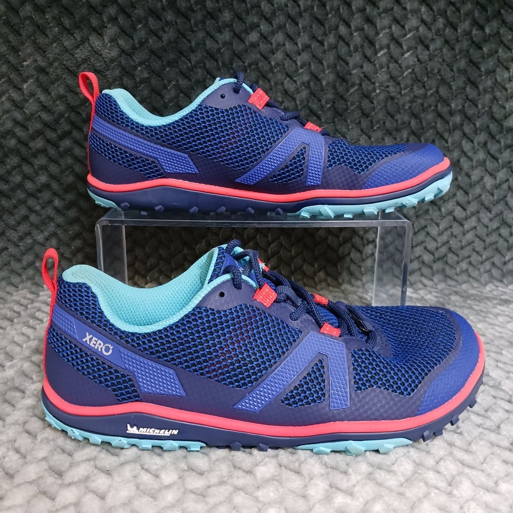 Xero Shoes Scrambler Low Women's Trail Running Sneakers Shoes Sodalite Blue Sz 8